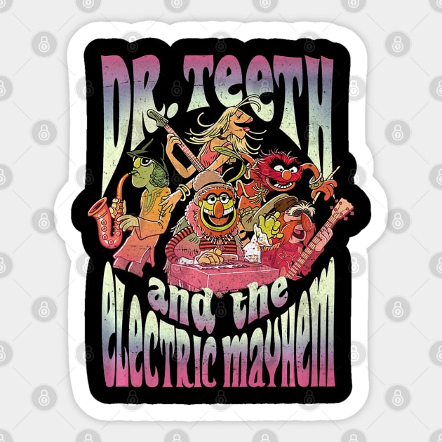 Electric Mayhem Sticker by charlinemesa